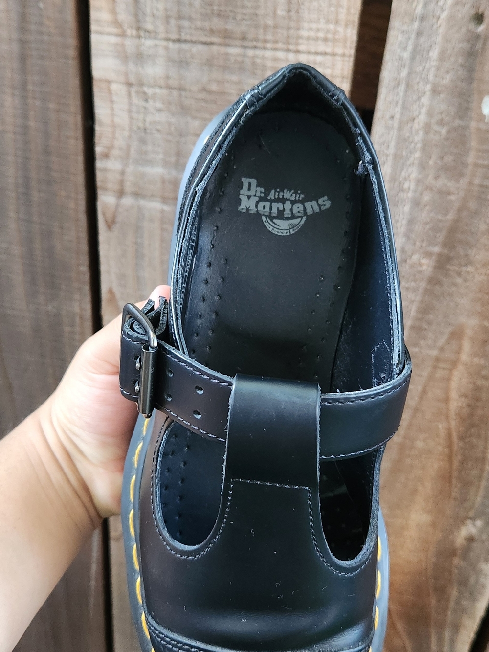 🖤👏🏼Dr. Martens Bethan Black Platform Mary Jane ✨️ - Picture 8 of 12